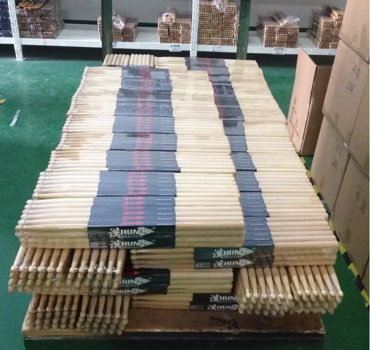 Wood Drumsticks 5A Drum Sticks Wholesale Wooden Sticks
