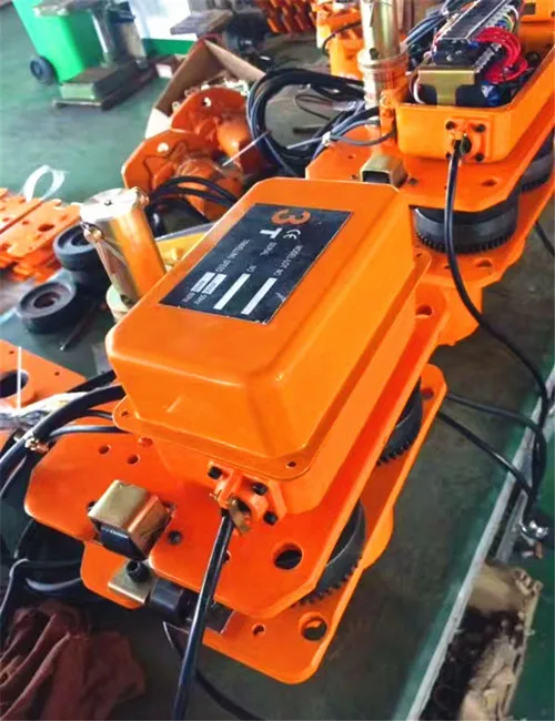 3 тонна Электрическая цепная таль установлена на I-beam