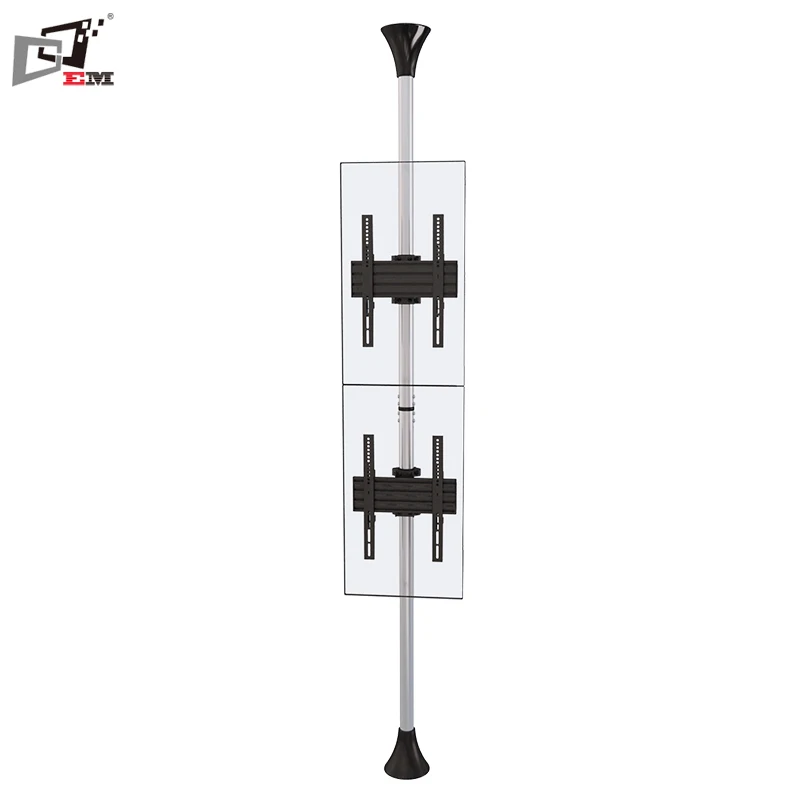 New LCD TV Pole Mounting Swivel Universal TV Stand For 32 To 65 Inch