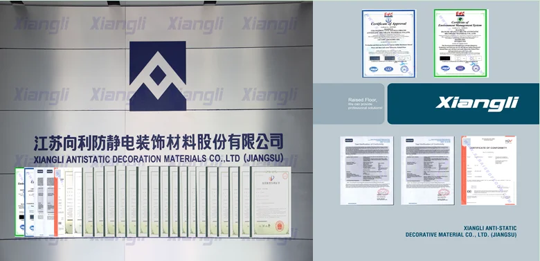 PVC Tile Raised Floor for Computer Room