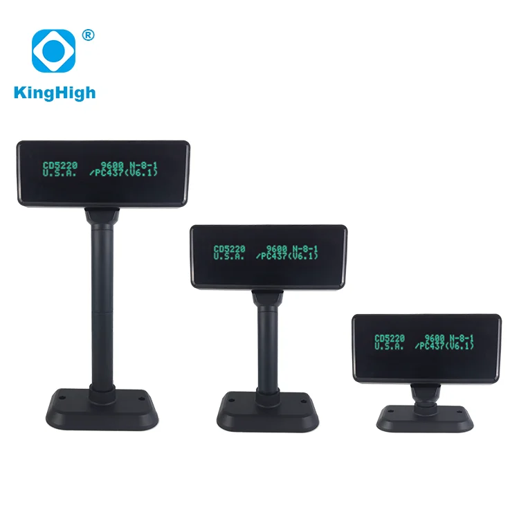 VFD PD220 USB POS дисплей клиента от производителя KPD220V7 ЖК-дисплей