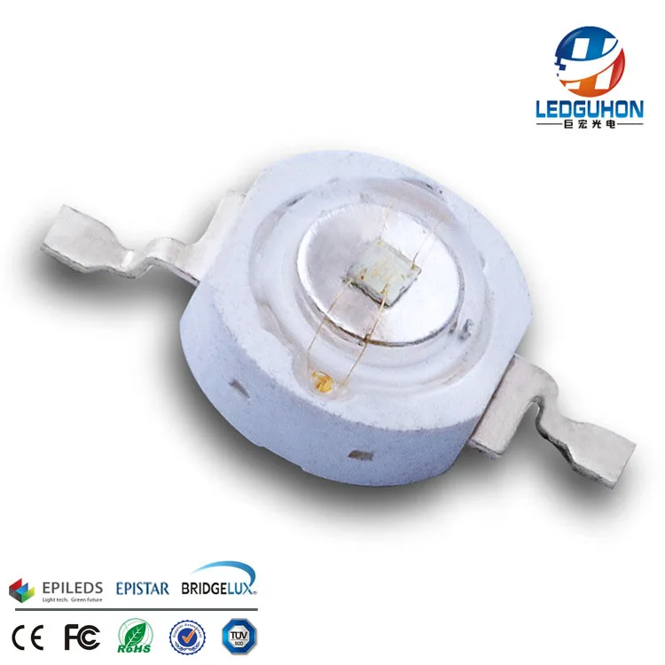 sell 400nm 405nm 410nm 1w epileds uv led diodes/high power 410nm uv led chip