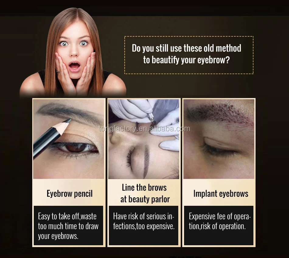 
Private Label Korean Cosmetic Eyebrow Enhancer Serum Tubes for Growing Eyebrows 