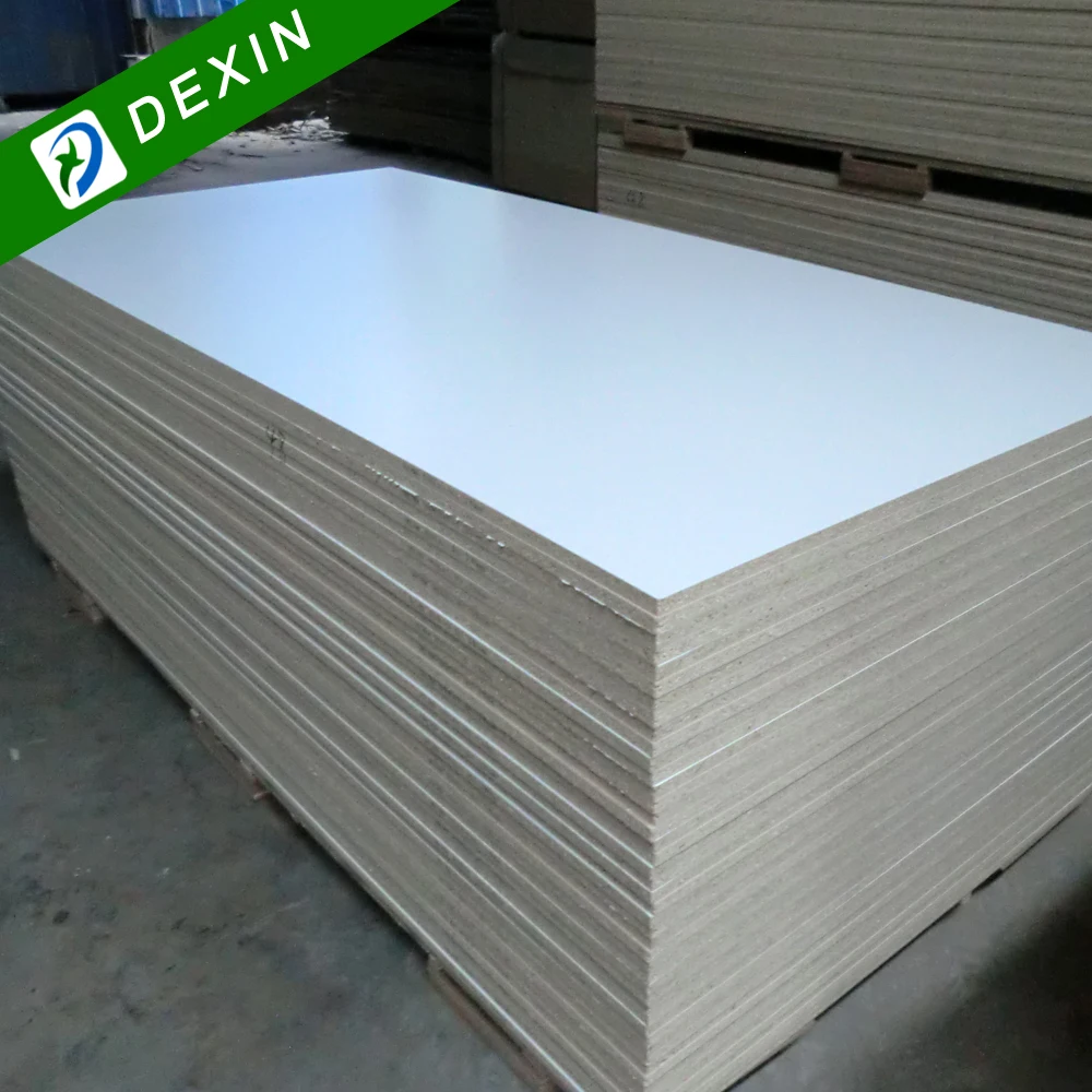 12mm, 15mm, 16mm, 18mm and 25mm White Melamine Faced Particle Board for Cabinet