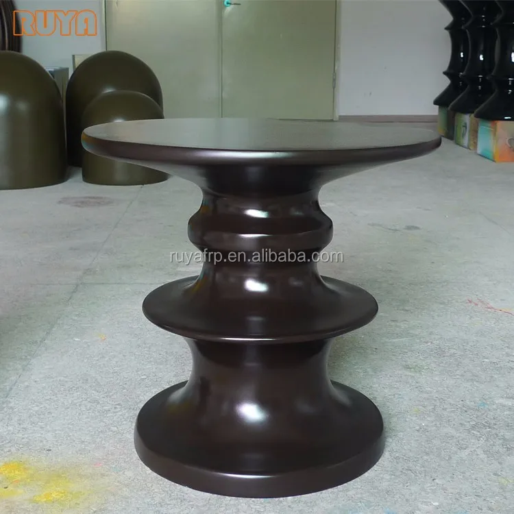 Fibreglass Manual Mold Coffee Table Bar Table Selection Commercial Usage or Home Two Size Living Room Furniture Modern