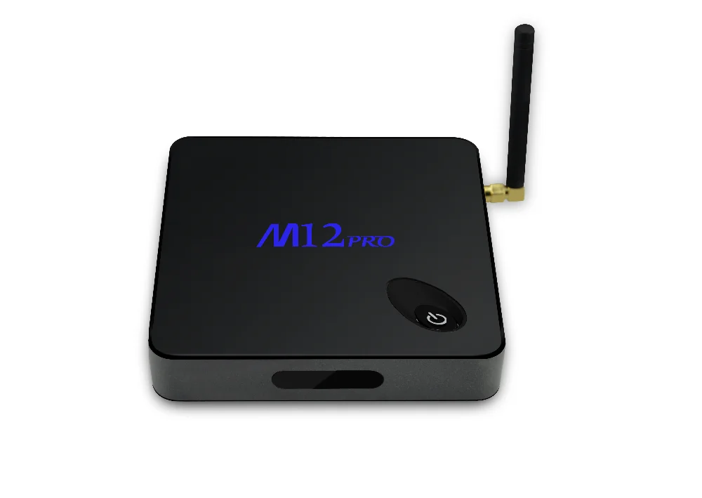 Лучшие продажи продуктов tv box для румынии full hd 1080 P m12 pro media player amlogic s912 android tv box s912