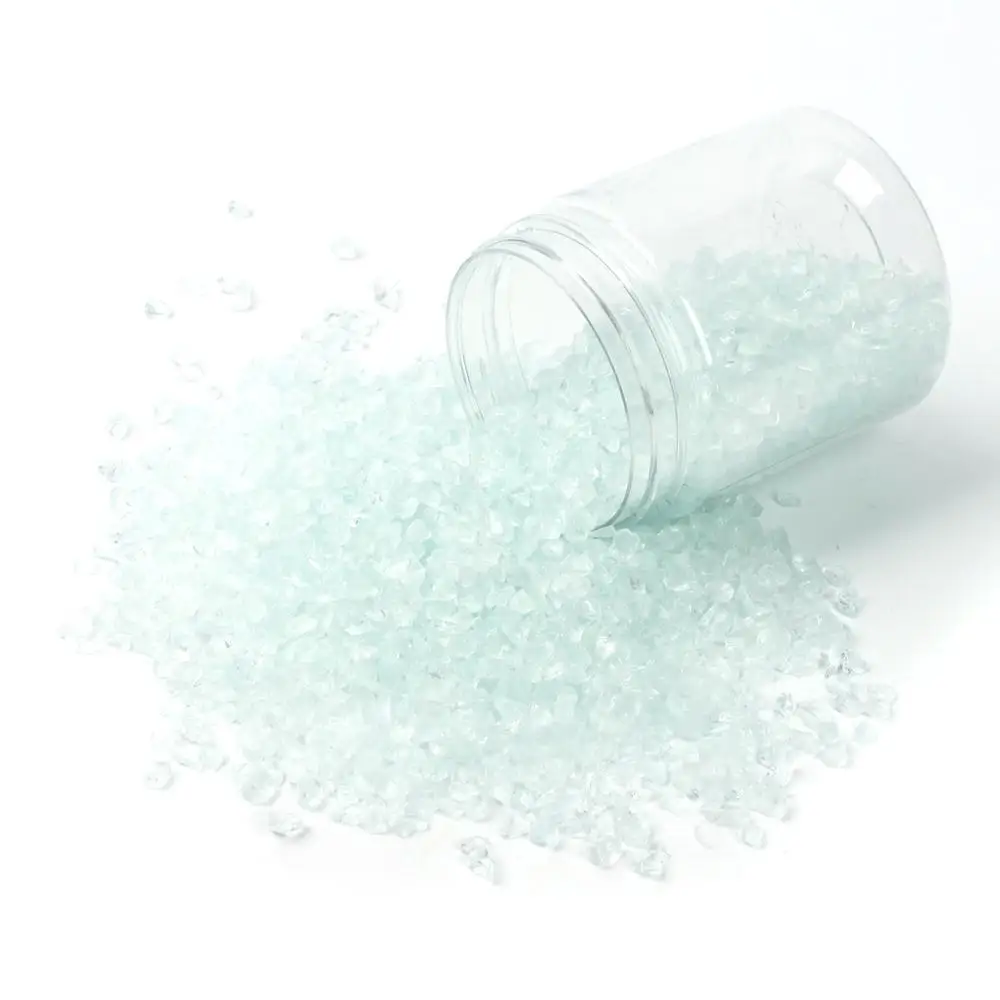 3-6mm high luster decorative crystal glass stone fire glass for fire pit bowl fireplace resin art painting decoration