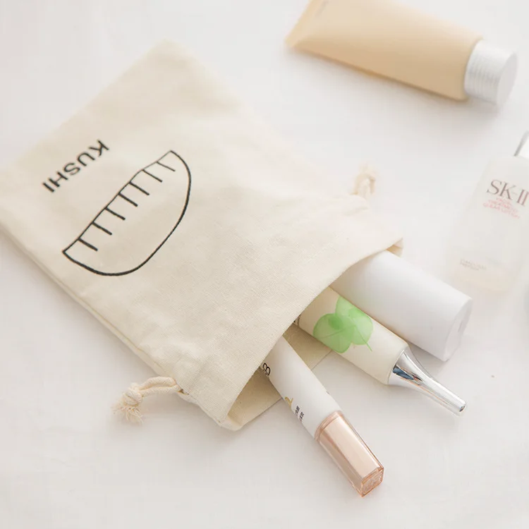 
Cotton Drawstring Jewelry Pouch 