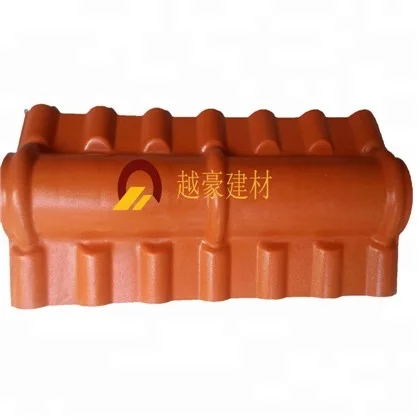 plastic water proofing roofing materials pvc roof accessories top ridge tiles for wholesale