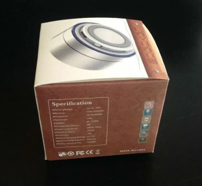 promotional outdoor wireless bluetooth speaker with TF card customized logo am portable speaker