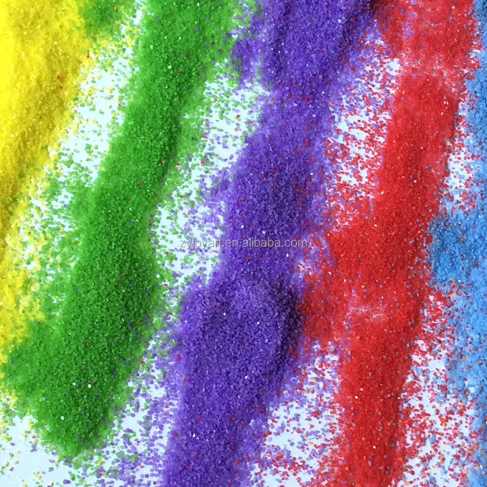 Kids DIY Sand Art Kit with Sand Art Cards and Colored Sand