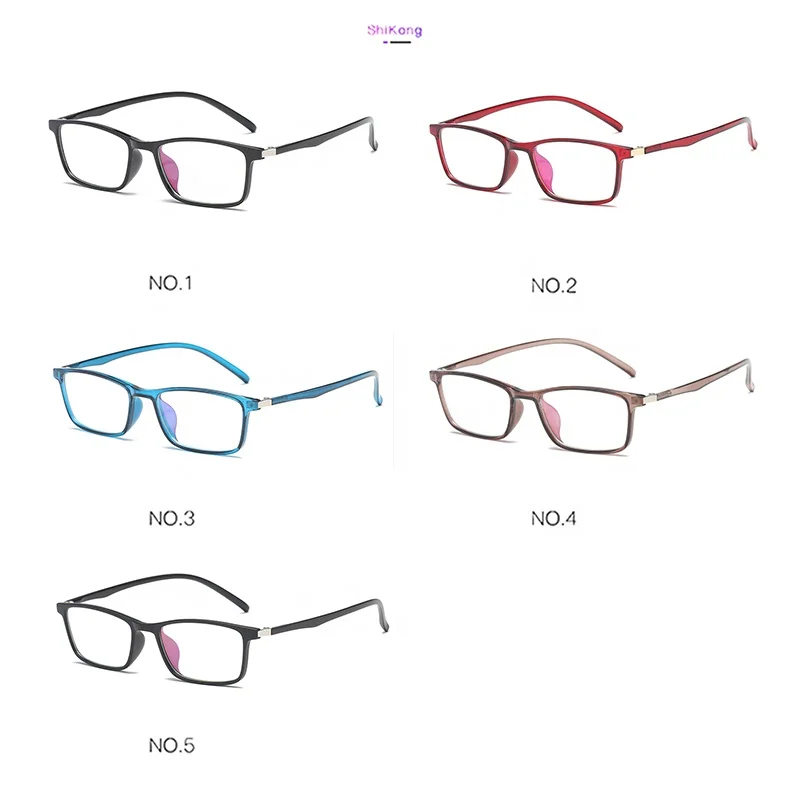 
2019 Stock Classic TR90 High Quality Clear Lenses Women Wholesale Men Eyewear Optical Glasses Spectacle Eyeglasses Frames 8133C 