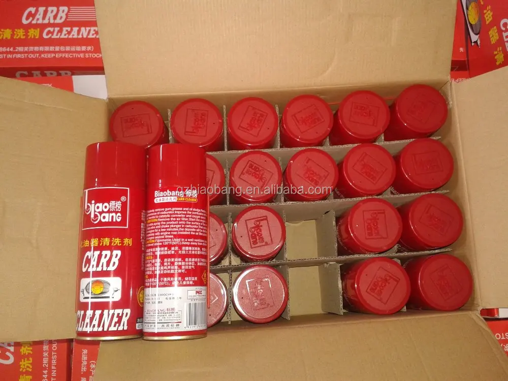 380ml Biaobang waterless engine & carb choke cleaner for auto heavy oil