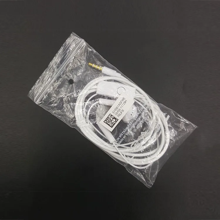 promotional earphone s5830 earphone with mic 3.5mm jack stereo wired headset for s5830 C550 earbuds