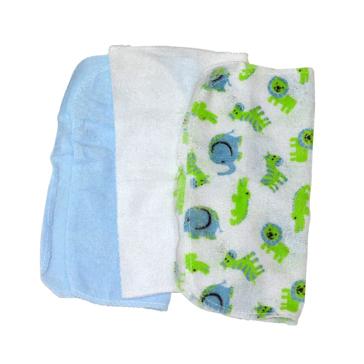 Cheap Wholesale Hooded Towel Set With 6 Pack Washcloth