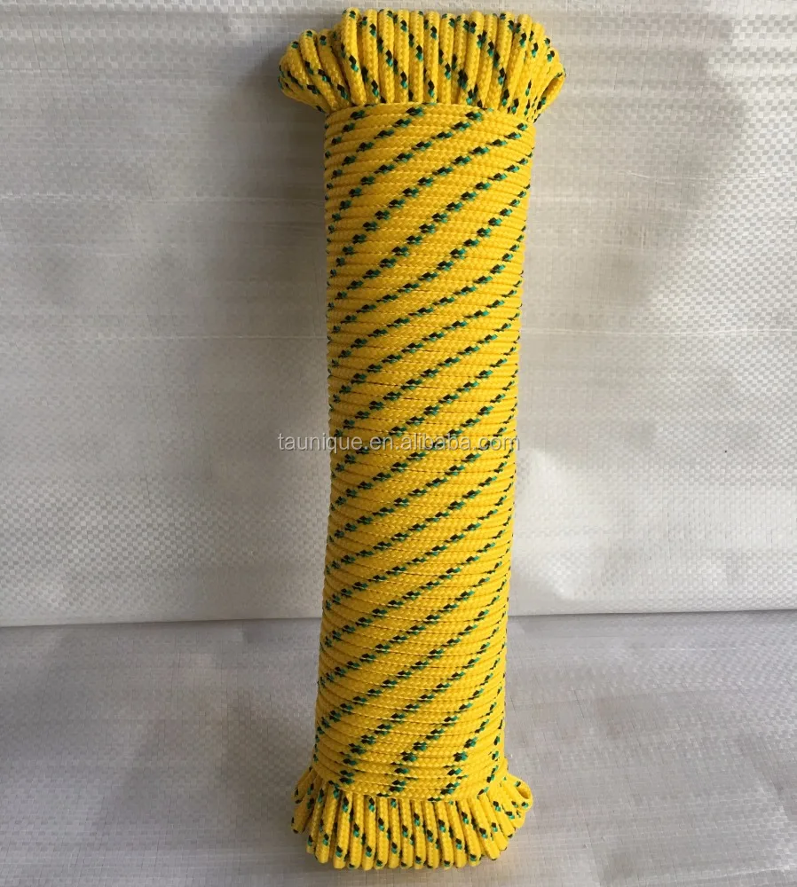 4/6/9mm PP Multifilament Diamond Braided Rope,General Purpose Rope