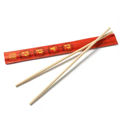 Custom Colorfully Printing Logo Bamboo Sushi Chopstick Paper Wrap for Modern