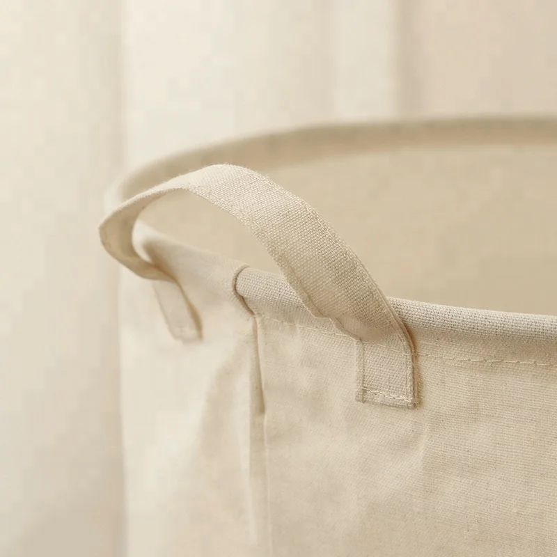 
Linen Fabric Folding Household Laundry Toy Sundries Sorting Storage Box 