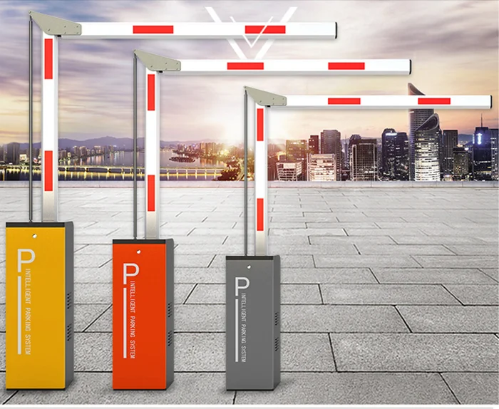 DC Motor Boom Barrier Gate with Safety Sensor and Remote Control Open Close