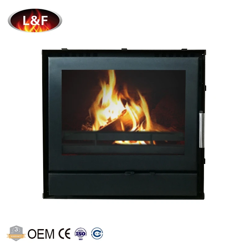 Новинка 2018 карбоновая сталь черная краска вставка кассета для сжигания древесины