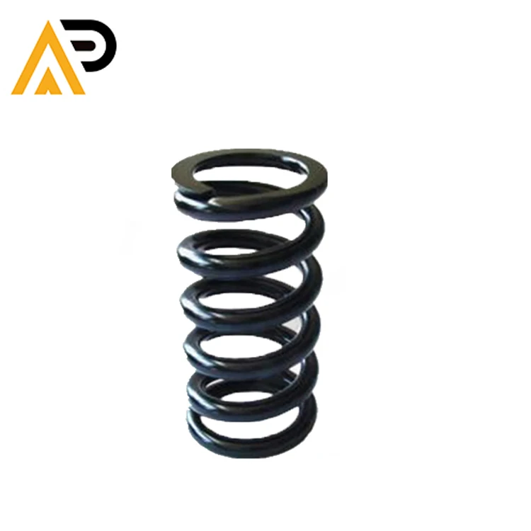 OEM heat resistant large diameter helical compression springs Doosan Spare Parts track spring assy