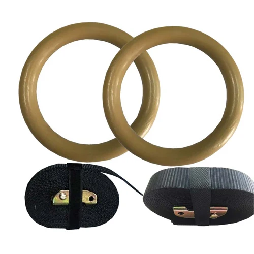 Горячая Распродажа, гимнастическое оборудование, нейлоновые ремни, фитнес, ABS, деревянные гимнастические кольца