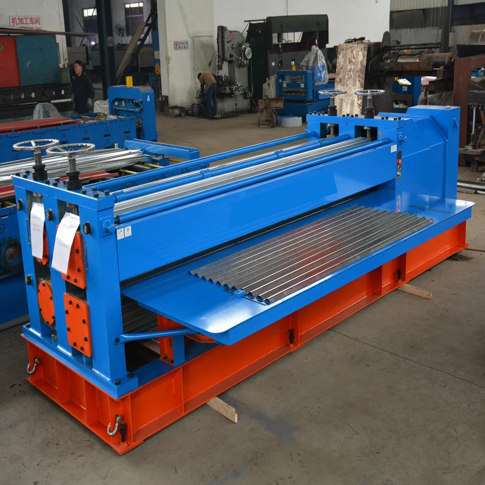 ROOFING SHEETS metal rolling machine SX-600-305 subm cold roll forming machine from china