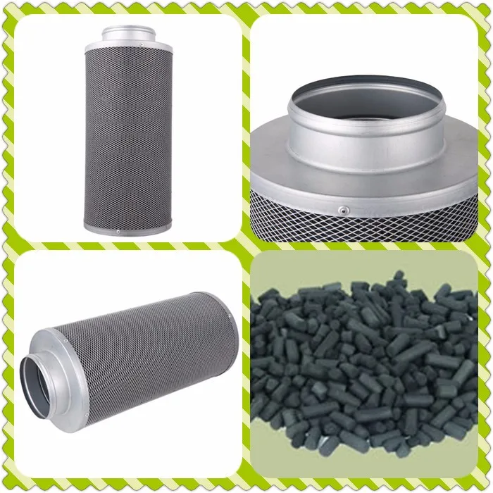 
Greenhouse indoor climate odor control activated carbon filter cartridge air scrubber 