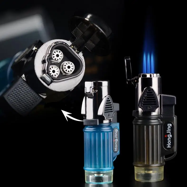 Refillable Kitchen Butane Gas Torch - Fire Burner Torch Lighter - Cooking jet torch lighter