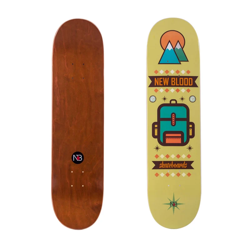 
New designs Factory custom skateboard deck wholesale complete maple skateboard company 