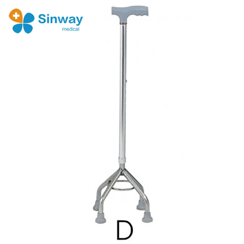 Adjustable 4 Legged Walking Stick Canes for Elderly Rubber Rehabilitation Therapy Supplies Xxx. Long Wood Cane Chair Wooden