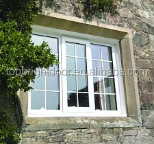 Supplier plastic swing opening philippines double glazing room vinyl casement window
