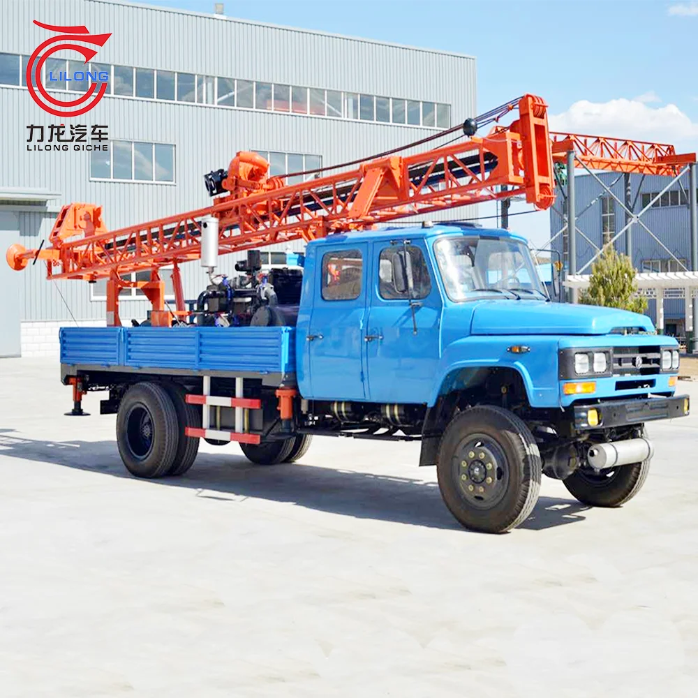 Высококачественная буровая установка для скважин на глубину 200 м по лучшей цене, лидер продаж, буровая установка для установки на грузовике, Уганда