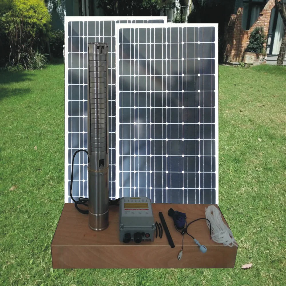 CHEERS high pressure submersible centrifugal solar powered water pump solar borehole pumps