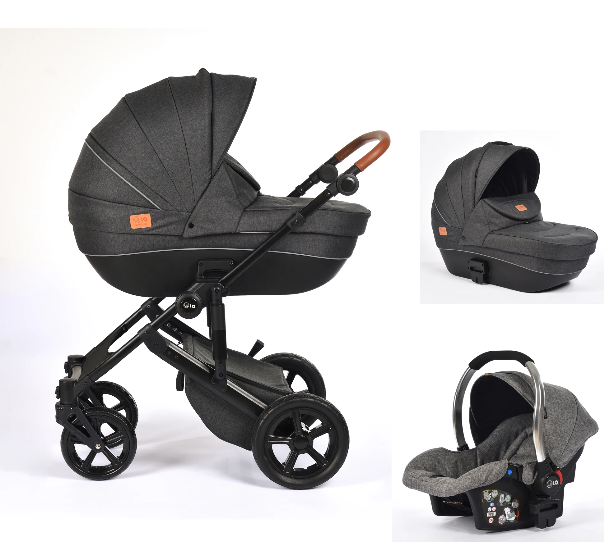 2019 wholesale New Design baby stroller luxury cheap luxury Baby push chairs OEM manufacturer baby stroller 2 in 1