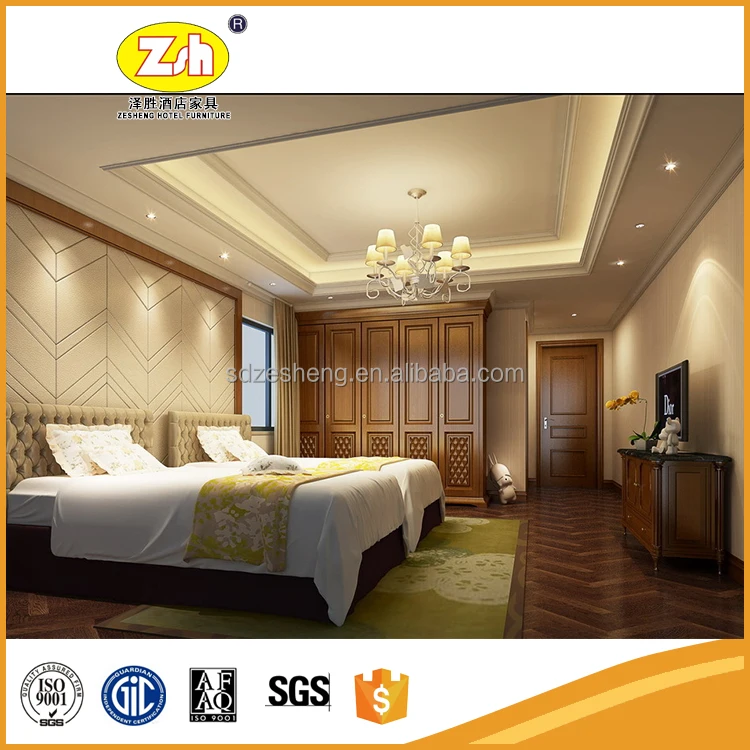 Foshan Zesheng 5 star Arabic hotel furniture china hotel bedroom furniture ZH-292
