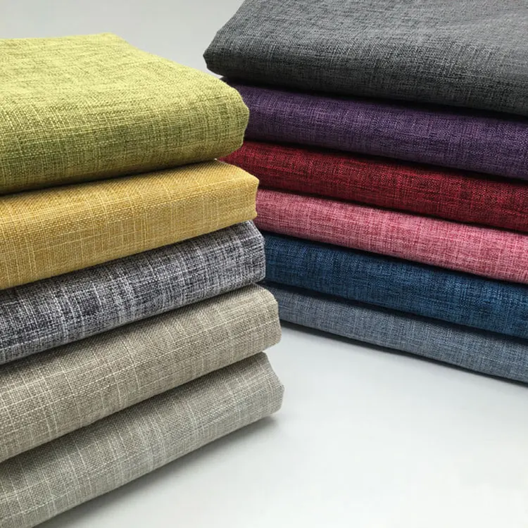 China Supplier hot selling 100% pure linen fabric 17*17/52*53 manufacturer