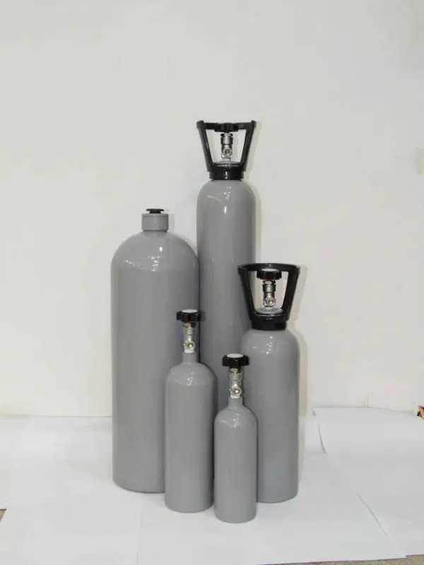 
10L 15MPa CO2 Beverage Seamless Aluminum Gas Cylinder 