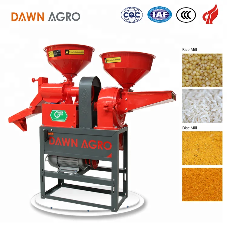 DAWN AGRO Modern Combined Rice Wheat Flour Mill Machine Milling Rice Miller Automatically in Philippines
