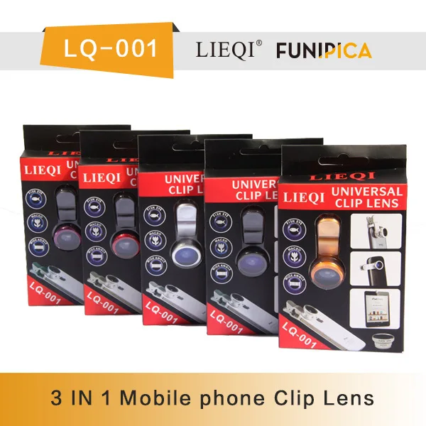 0.67x широкоугольный + макро + рыбий глаз 3 в 1 линзой для колодки / ip / таблица пк принять OEM для продажи