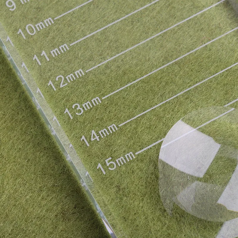 
Wholesale Crystal Glass Lash Tile Eyelash Glue Holder Private Label Eyelash Extension Tile 