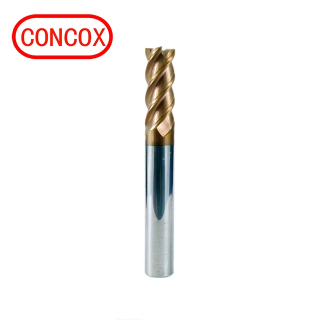 Производитель твердосплавная Концевая фреза с 4 канавками инструменты для резки ЧПУ