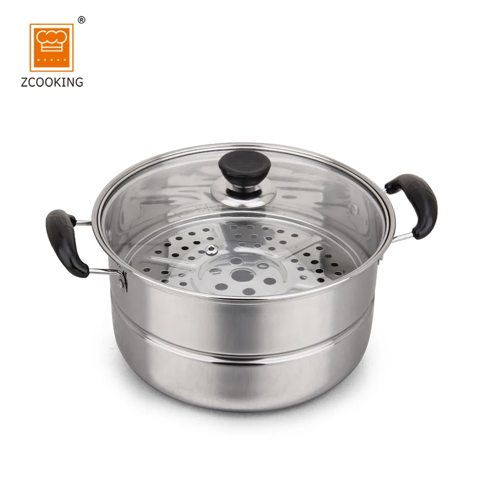 Stainless Steel Hot Pot /Cookware Set With Glass Lid In Gift Box (60508397537)