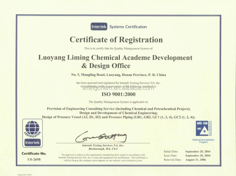
Liming H2O2/sodium percarbonate/SF6 engineering project /process/Technology /workshops & plant/engineering 