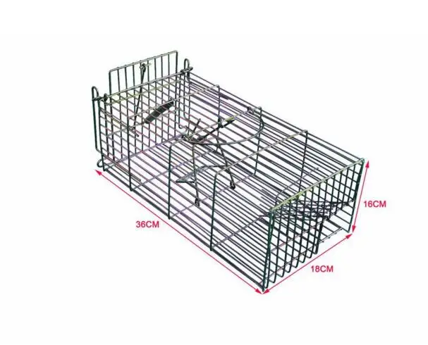
Gavanised wire Humane Animal Cage Trap 