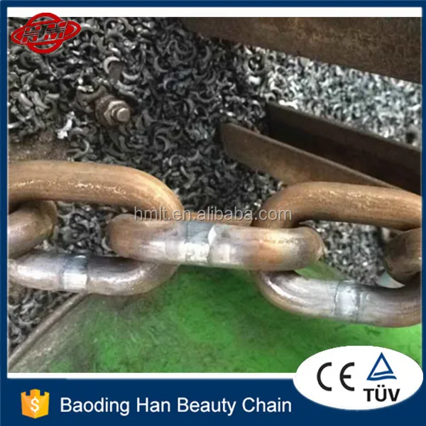 Black 22mm alloy steel lifting chain sizes standard EN818-2