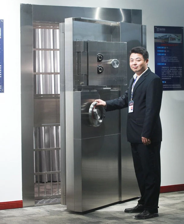 Противоугонная прочная стальная безопасная дверь с механическим замком