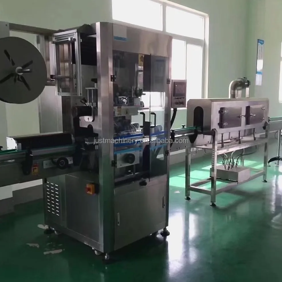 automatic labeling machine for plastic bottles