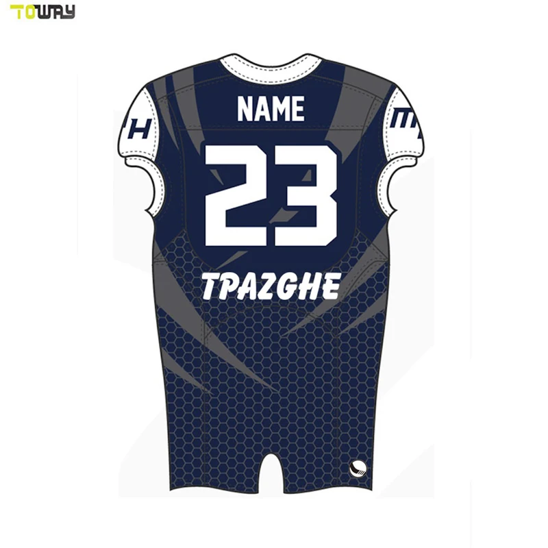 custom blank american football jersey
