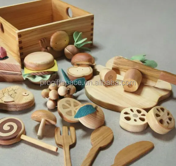 
 2018 Новые товары, Китай, дизайн для матери и сада, Лидер продаж, пищевой дизайн, деревянные наборы для детей, мини-орнамент, деревянная игрушка, кухня для детей  